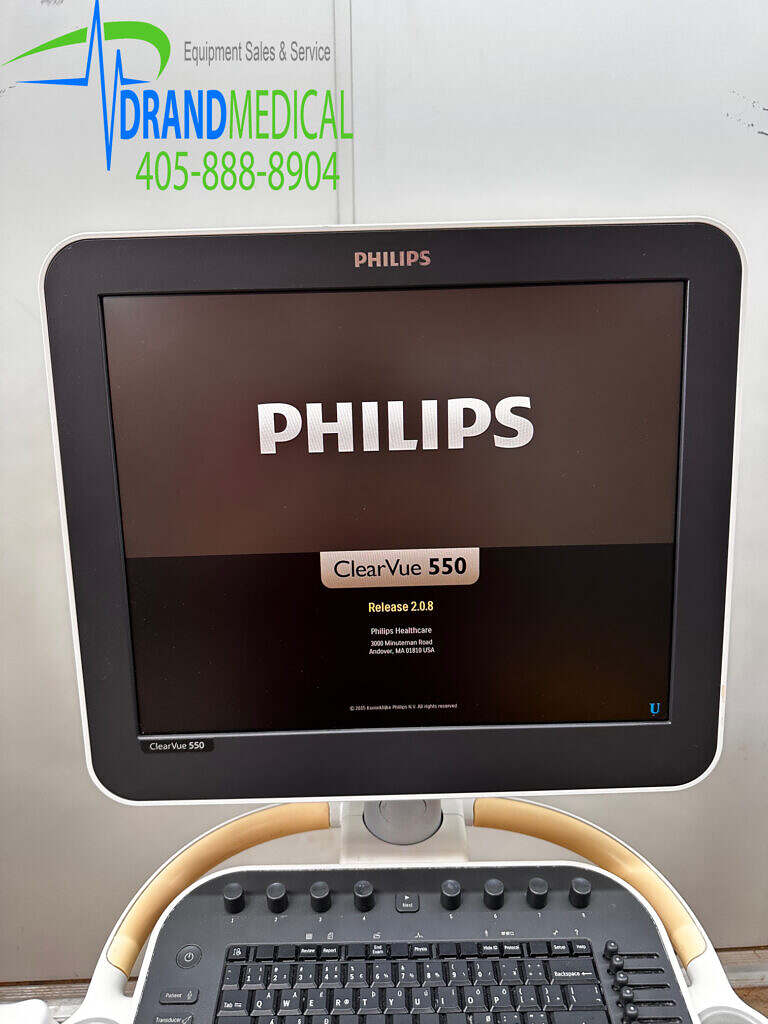 Philips Clearvue Ultrasound Machine W L C C V Medsold