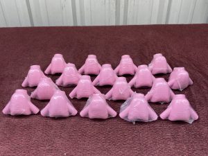 Accutron Personal Inhaler Single-Use Nasal Hoods Medium Pink Lot of 18 (A3-3)