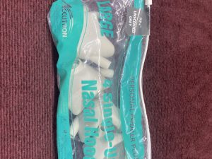 Accutron Personal Inhaler Plus Nasal Hoods Large Unscented Grey 4 pack (A3-3)