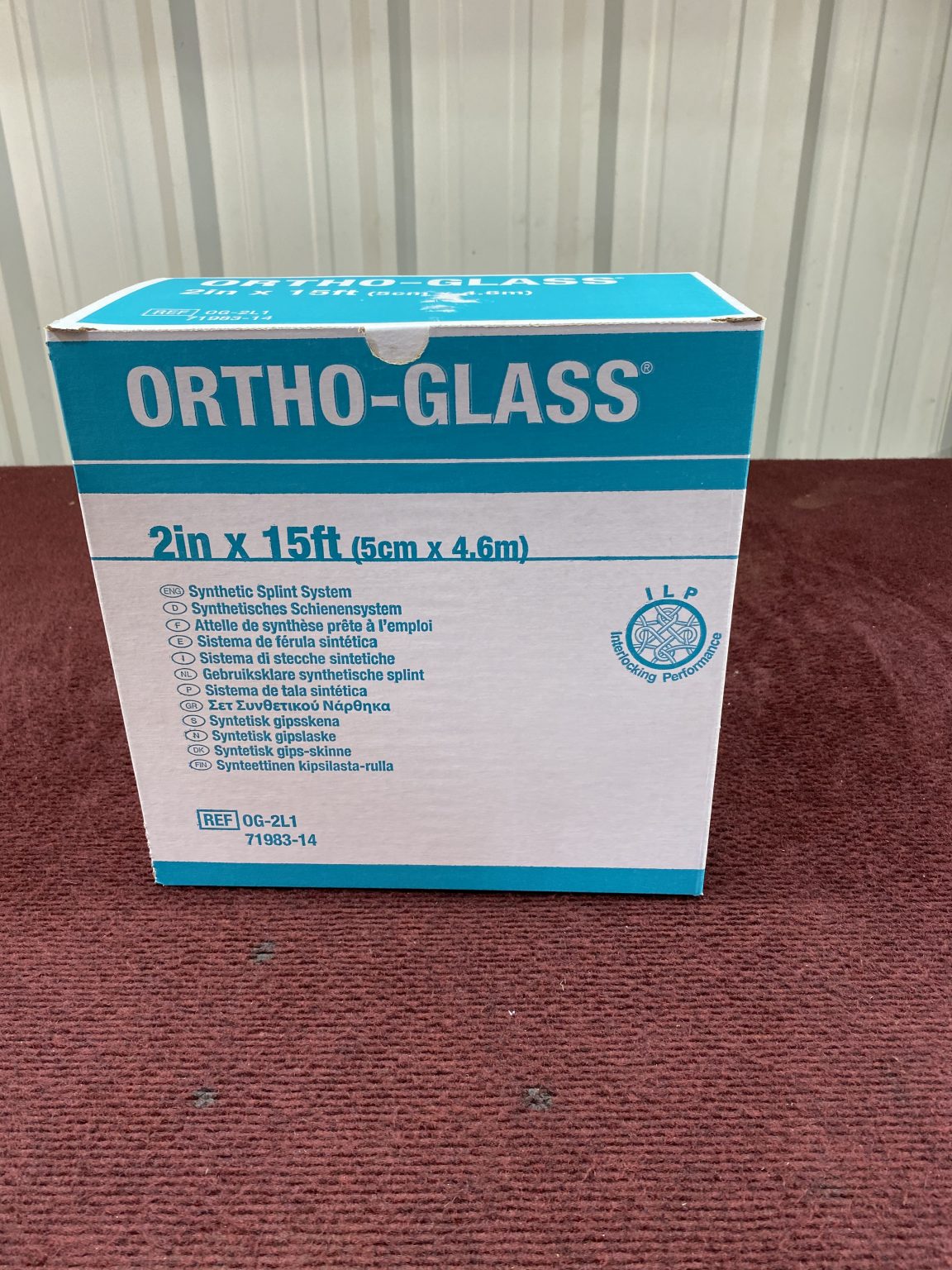 BSN medical OrthoGlass OG2L1 (2in x 15ft) "5cm x 4.6m" (A52) Medsold