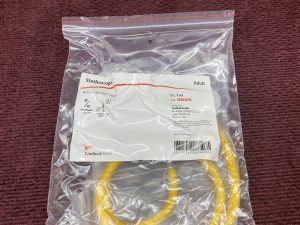 Cardinal Health Adult Yellow Stethoscope SES03AYL Box of 10 (B4-2)