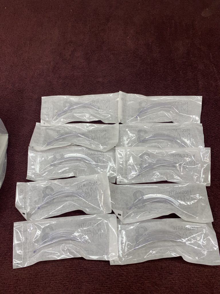 McGrath MAC 3 Disposable Laryngoscope Blades 350004000 EXP11302022