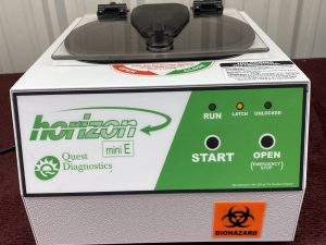 Drucker Company 642E QUEST Horizon Mini E Horizontal Separation Centrifuge