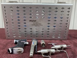 Stryker Command 2 case Micro Driver, Sag Saw, 5/32" Jacobs Chuck, 296-80-62& 125