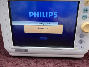 Philips SureSigns VS3 Patient Vital Signs Monitor w/ Temp Probe