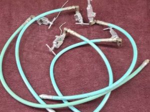 Lot of 5 insufflator yokes