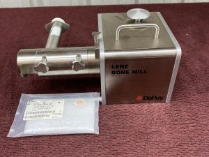 DePuy Lere Bone Mill Bone Shaver With Lere Bone Mill Fine Blade