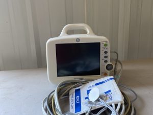GE Dash 3000 Patient Monitor - 2 IBP, Eco2 enabled, Masimo , NellcoSPO2, Printer
