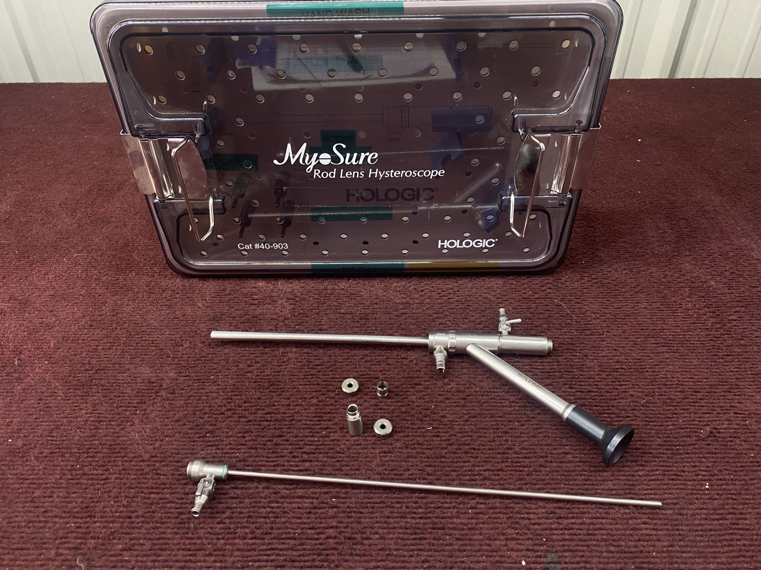 HOLOGIC 40200 MYOSURE hysteroscope Set, 0 DEGREE 50200XL Medsold