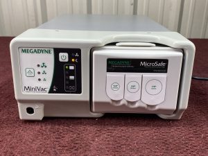 Megadyne MiniVac ECVV120 Evacuator With Three port ULPA/Carbon Filter
