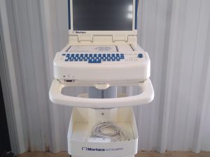 Mortara ELI 350 12-Lead Resting Electrocardiograph ECG EKG System w/ Cart