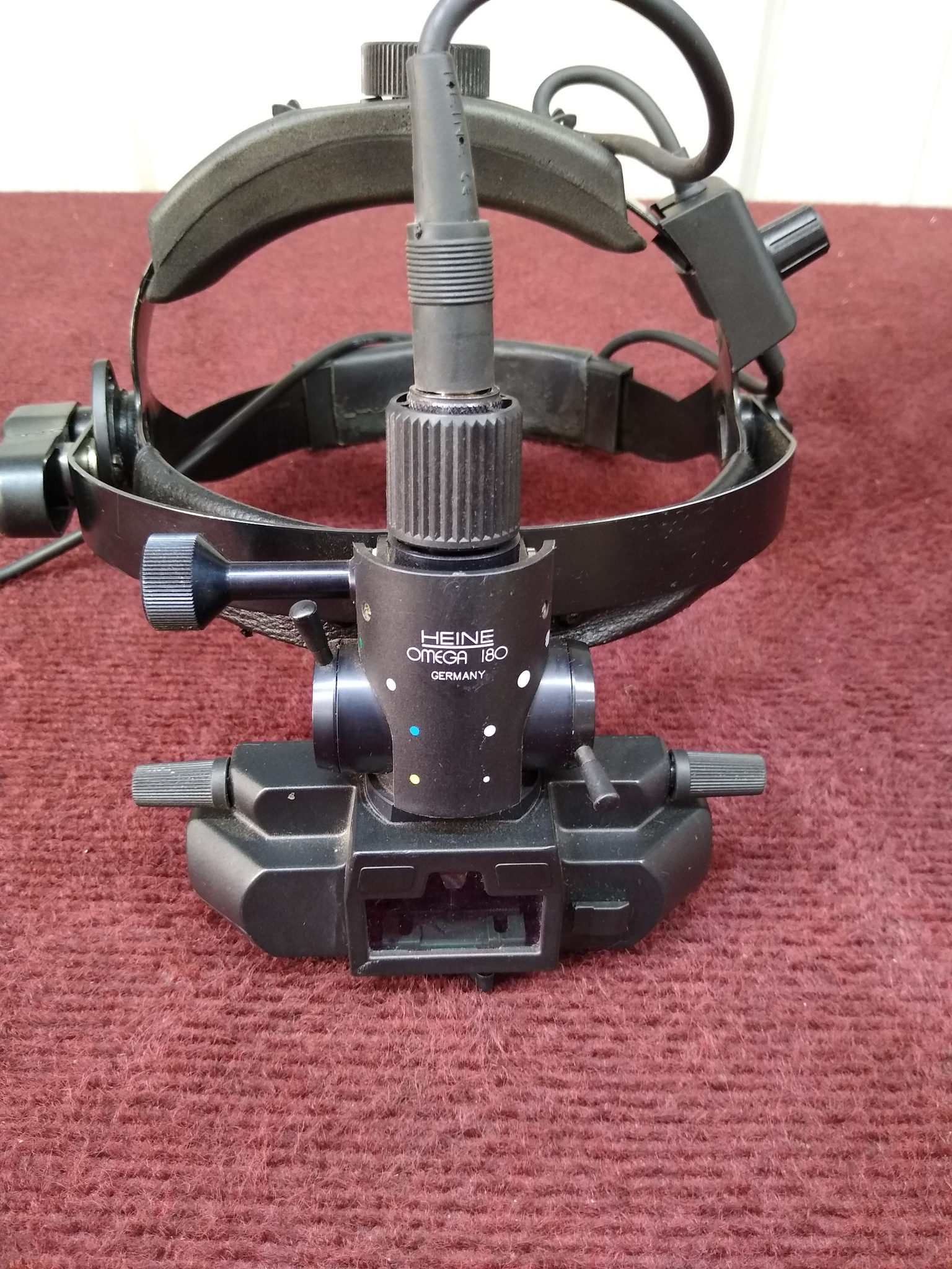 Heine Omega 180 BIO Binocular Indirect Ophthalmoscope With Power Supply Medsold