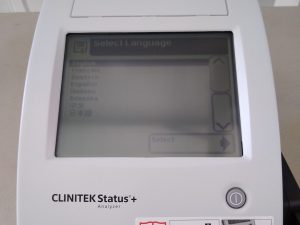 Siemens CLINITEK Status Urine Chemistry Analyzer W/ Power Adapter & Manual