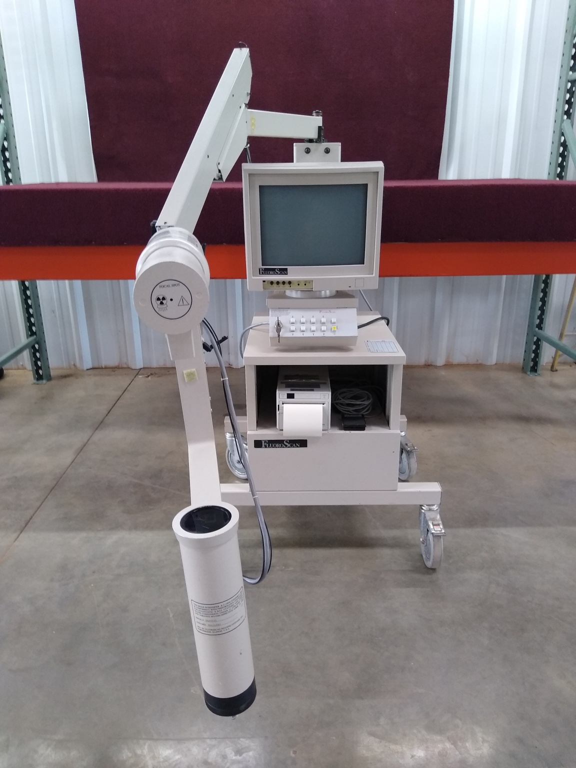 FluoroScan 2CF 50300 Fluoroscopy XRay Machine Medsold