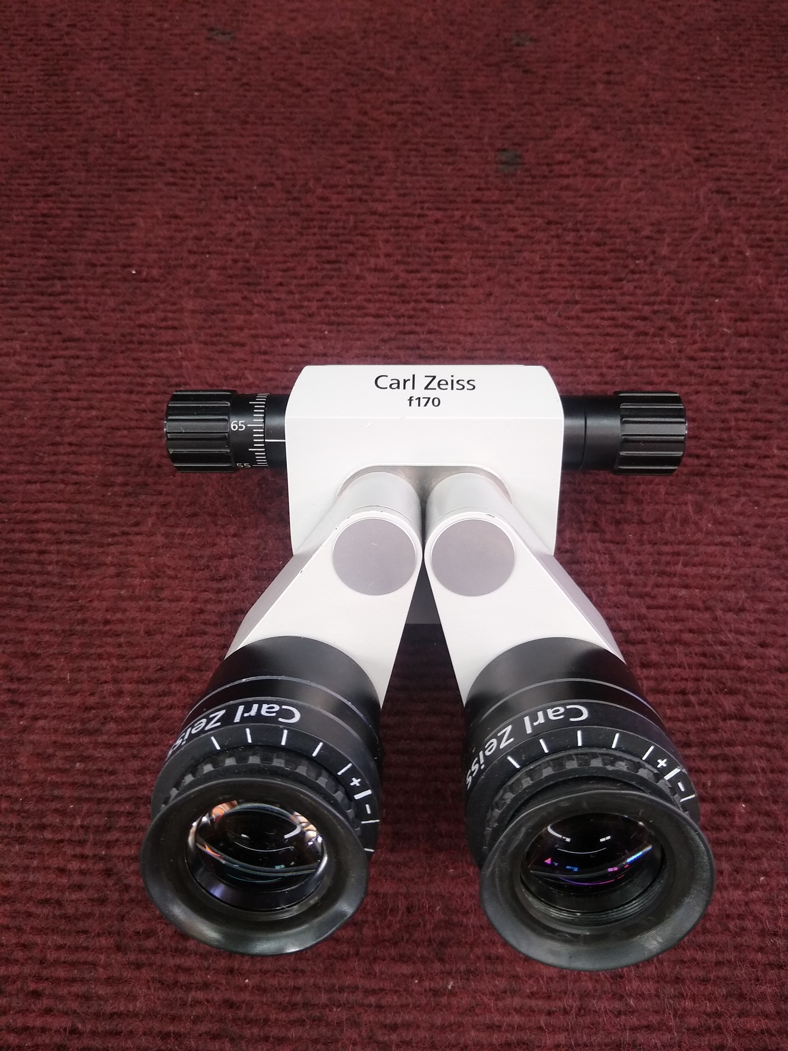 Carl Zeiss OPMI MD Surgical Microscope Binocular F=170 10x lenses Medsold