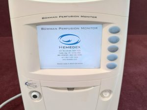 Hemedex Bowman Perfusion Monitor Model 600 With Power Cord