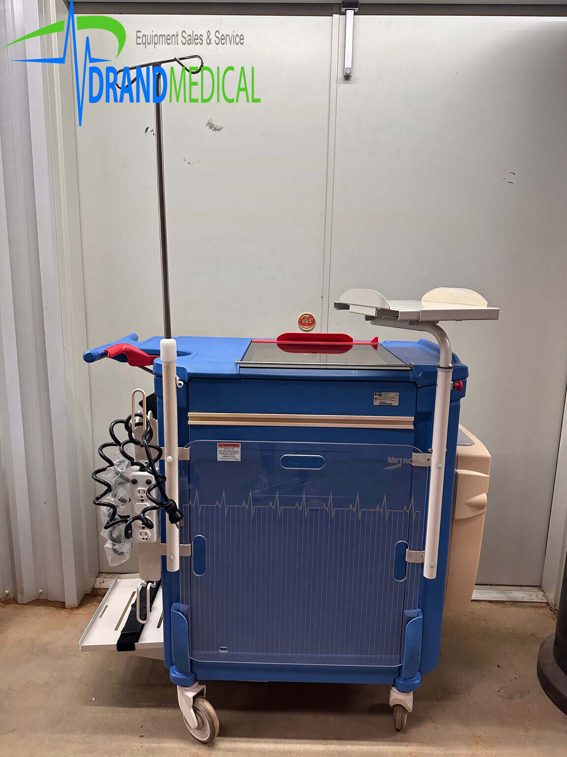 Metro Lifeline CO5990A Medical Emergency Crash Cart Medsold