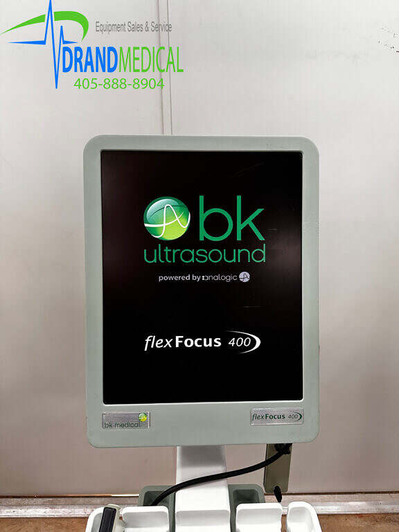 Bk Medical 1202 Flex Focus 400 Ultrasound Scanner W Type 8811 Probe