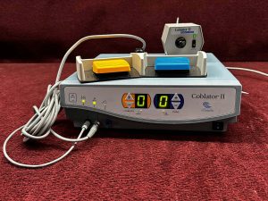 ArthroCare Coblator II RF8000E w/ Flow Control Valve , Footswitch(A1-4)