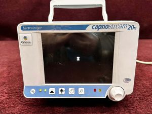 Oridion Microstream Capnostream 20p etcO2 Monitor No Accessories Software version 8.5(B1-3)