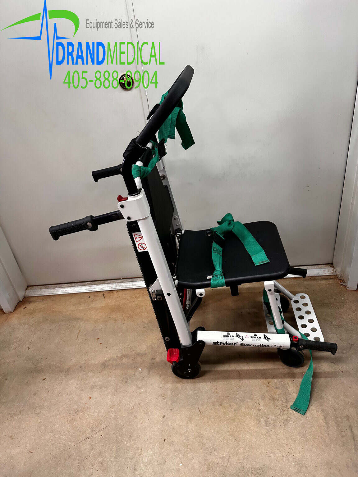 Stryker Evacuation Chair Model 6253 Stair Chair Medsold