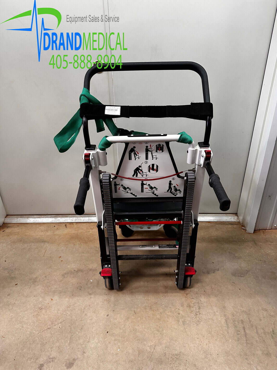 Stryker Evacuation Chair Model 6253 Stair Chair Medsold