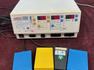 Aaron Medical Bovie 2250 Electrosurgical Generator W/ 2 footswitches