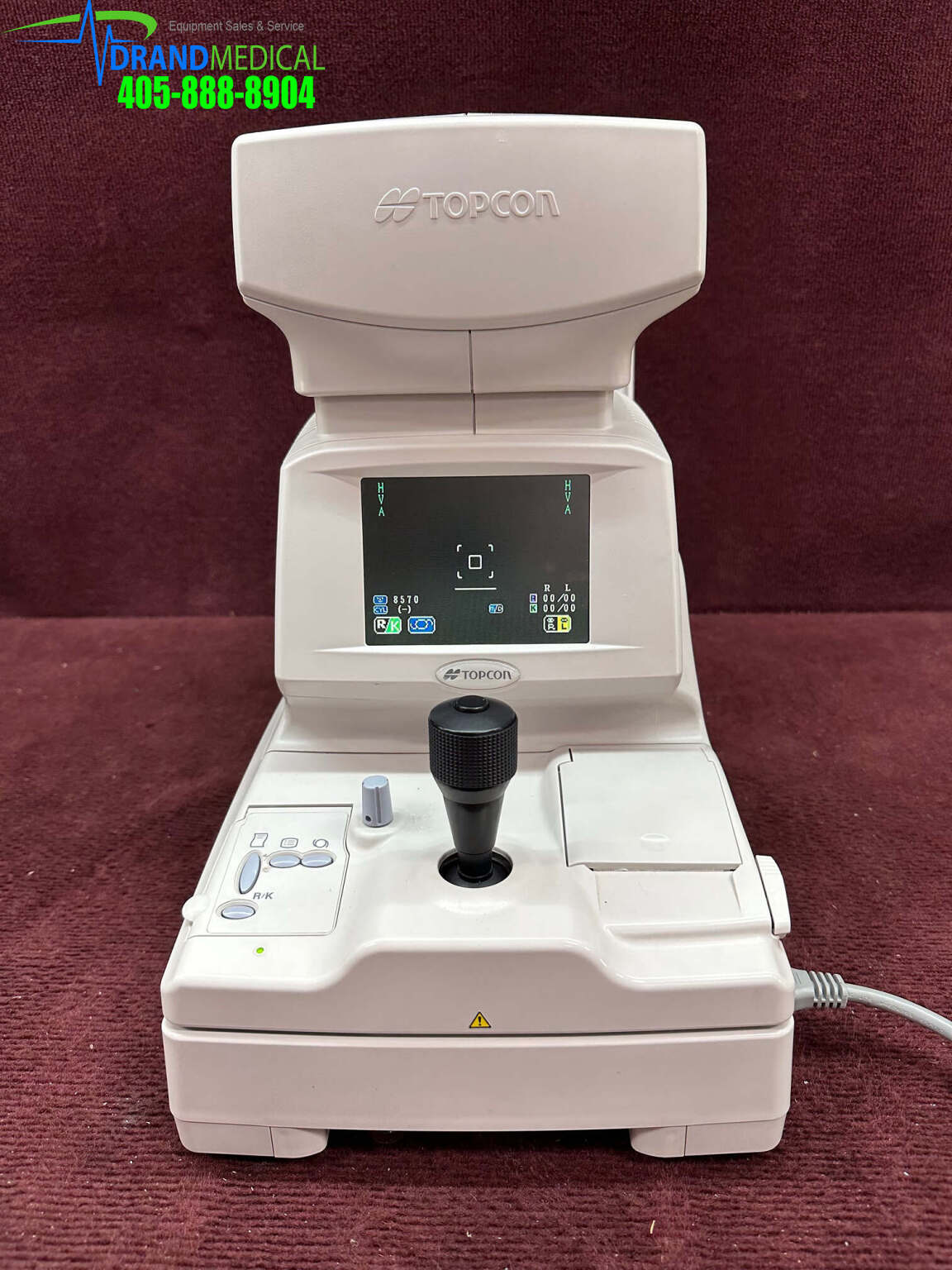 Topcon Auto KeratoRefractometer KR8900 Medsold