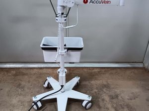 AccuVein AV400 vein finder with hands free cart IV phlebotomy