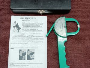 Lange Skinfold Caliper Cambridge Scientific Case Manual Measuring Tool unit 2