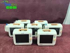 Lot of 7 Philips SureSigns VS3 Patient Monitors