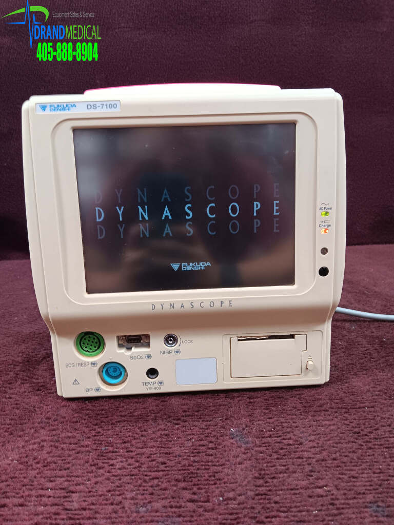 Fukuda Denshi Dynascope DS-7100 Patient Monitor - Medsold