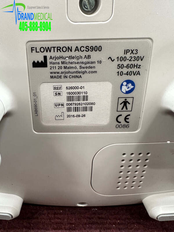 Flowtron ACS900 DVT Pump