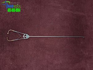 Jarit Surgical 5mm 45cm Curved Needleholder 600-249