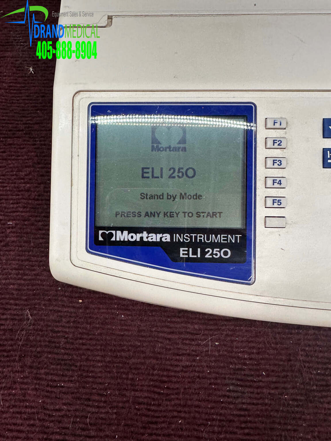Mortara Instrument ELI 250 ECG Machine Medsold
