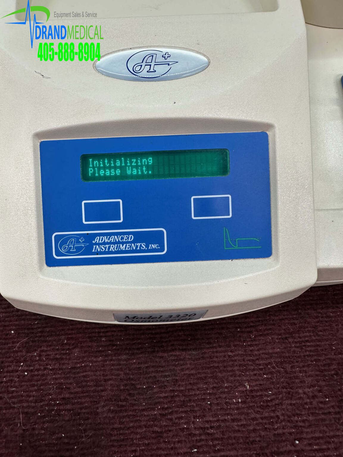 Advanced Instruments Model 3320 Osmometer Medsold