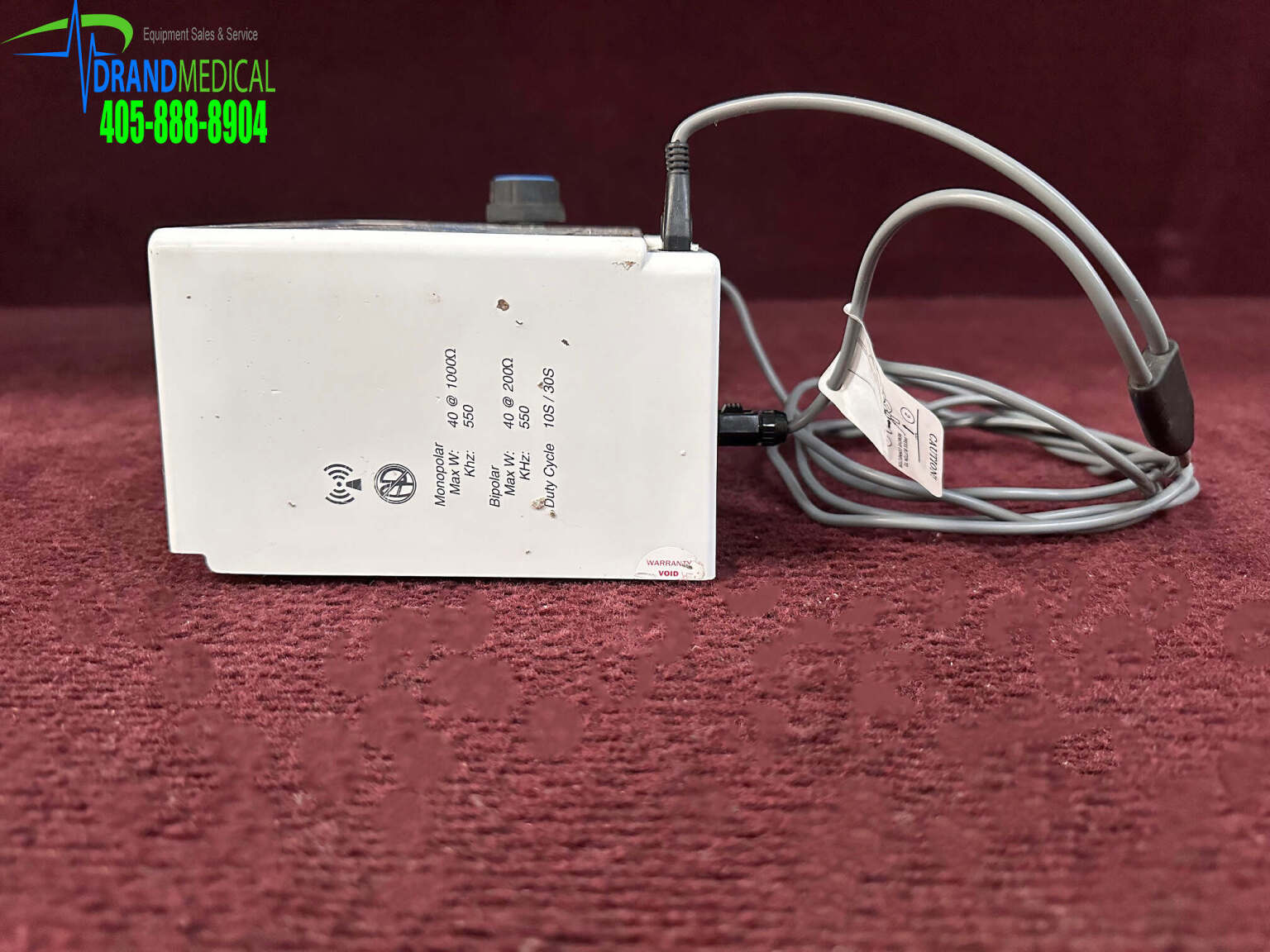 Bovie Medical Corporation Aaron 940 High Frequency Desiccator Medsold