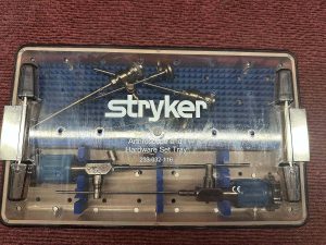 Stryker Arthroscope and Hardware Set