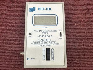 Bio-Tek Pneumatic Transducer Tester