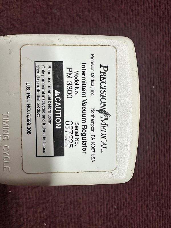 Precision Medical Intermittent Vacuum Regulator PM3300 - Image 3