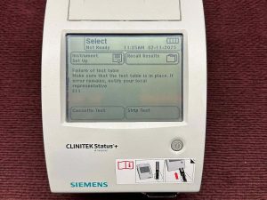 Siemens Clintek Status Plus Urine Analyzer