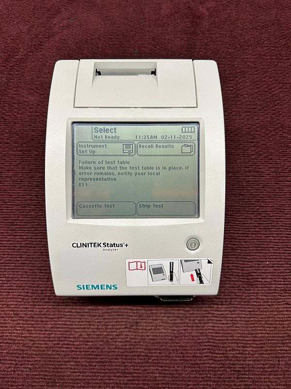 Siemens Clintek Status Plus Urine Analyzer