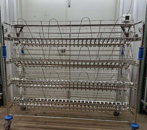 Steris Washer Cart