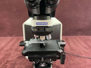 Olympus BX43F with Light source U-LHLEDC Microscope (C5-5)