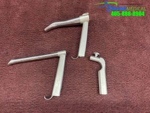 Karl Storz Laryngoscope Set - 8587 A, 8574 A, 8580 H, (E6-2)