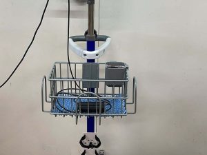 Karl Storz 8402 ZX C-MAC Video Laryngoscope Monitor w/ Accessories & Rolling Stand