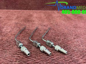 Karl Storz F10 Suction Tubes – ENT Nasal Sinus Suction Probes – Lot of 3, German Stainless