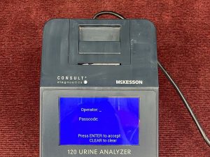 McKesson Consult Diagnostics 120 Urine Analyzer Model 121-120