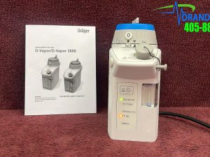 Dräger D-Vapor Desflurane Vaporizer M35500-18 w/ Auto Exclusion Software 2.03