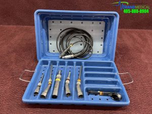 Stryker CORE Set w/ 5400-100 Handswitch, Burs, Cable & Sterilization Tray